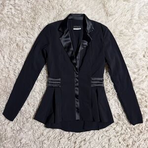 Women’s Small Black Reigns By Savannah Fellers Horseback Riding Show Coat
